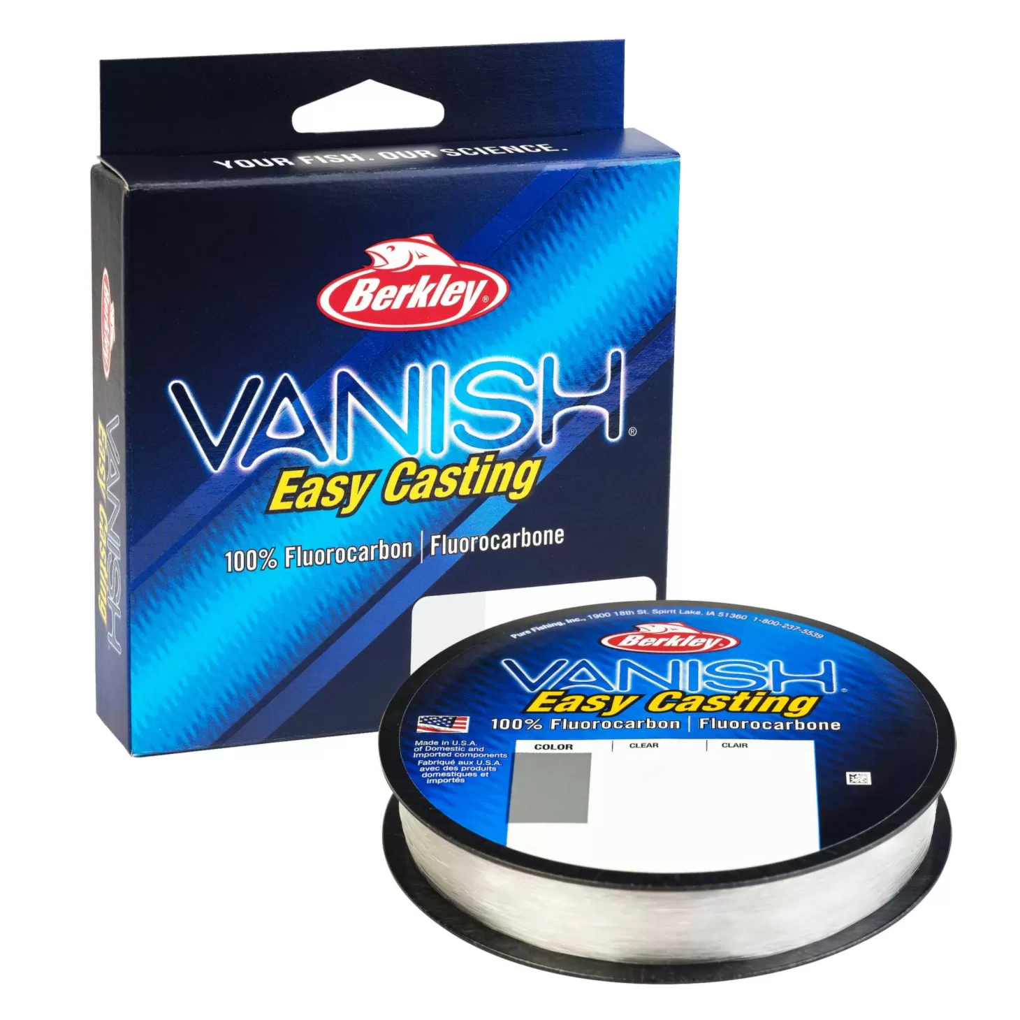 Berkley Vanish Fluorocarbon Line