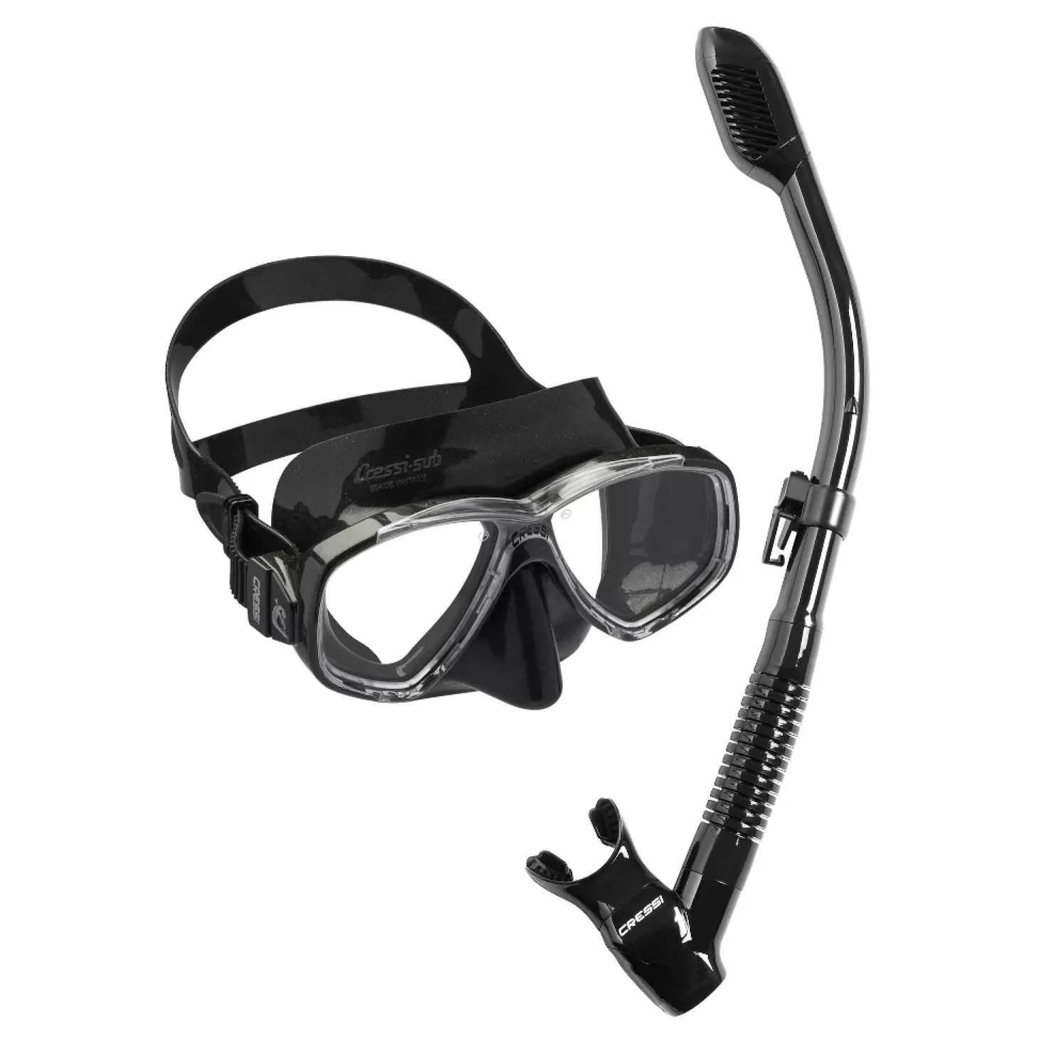 Cressi Perla & Supernova Dry Snorkeling Combo