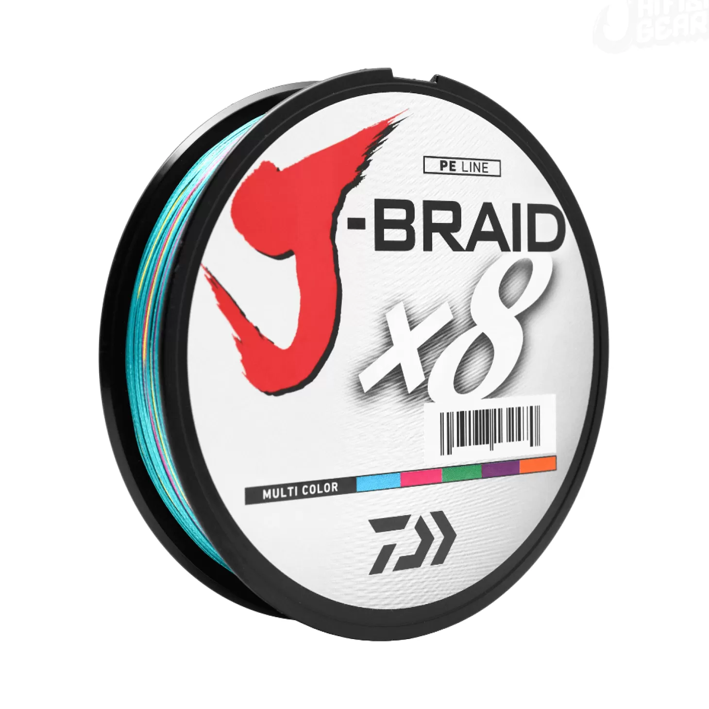 Daiwa J-Braid Braided Line Multi-Color