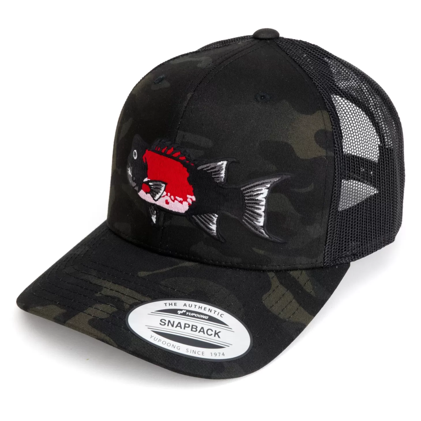 Hifishgear HFG - California Sheephead MultiCam® Black Snapback Classic Trucker Hat