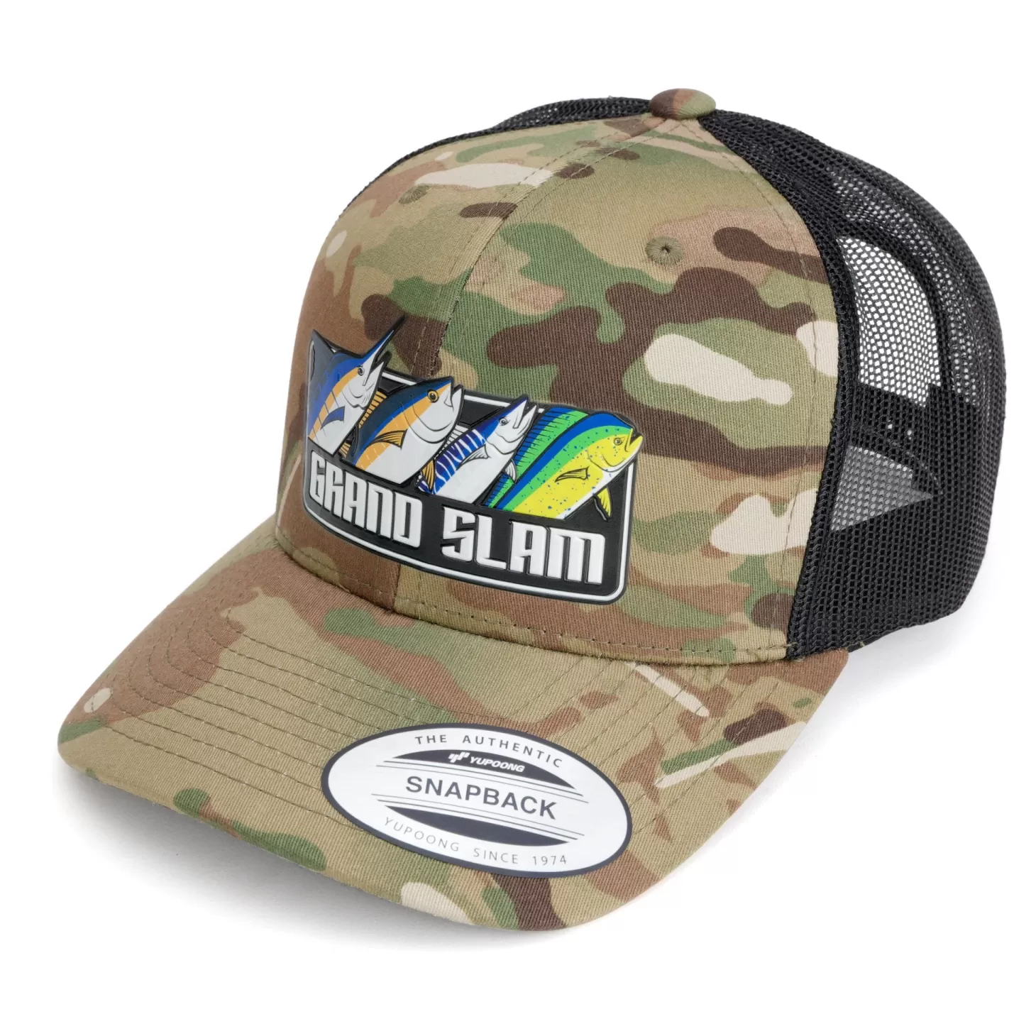 Hifishgear HFG - Grand Slam Multicam® Light Snapback Classic Trucker Hat