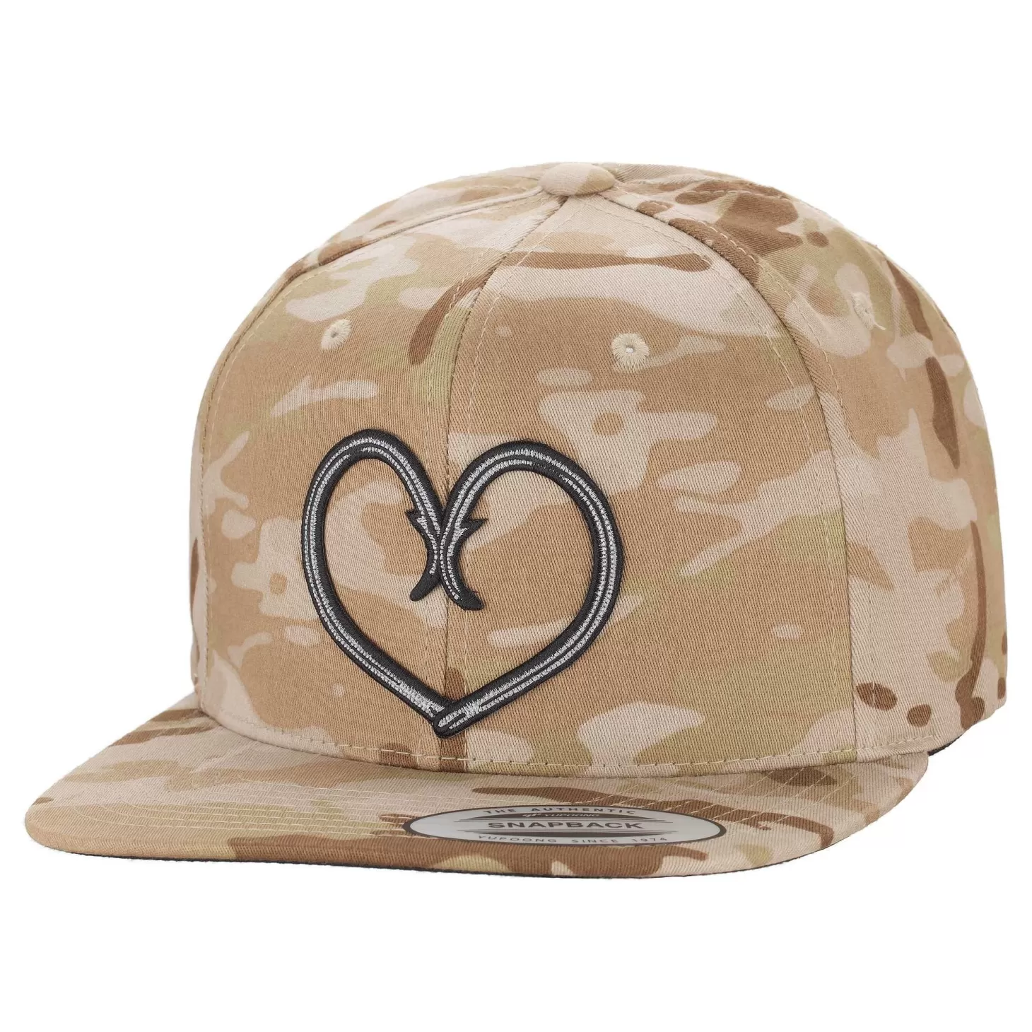 Hifishgear HFG - Hooked Arid MultiCam® Flat Bill Snapback Hat