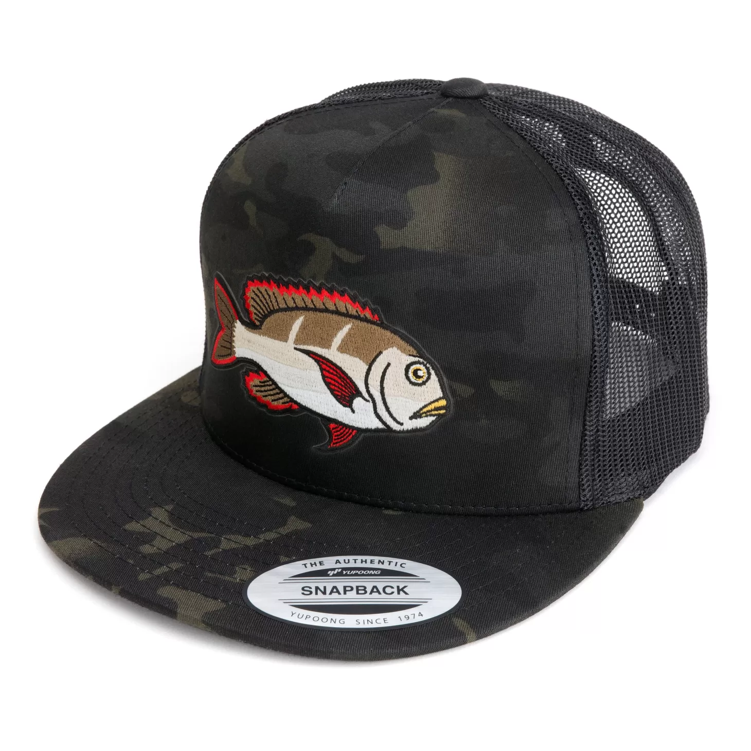 Hifishgear HFG - Mū (Bigeye Emperor) MultiCam® Black Flatbill Snapback