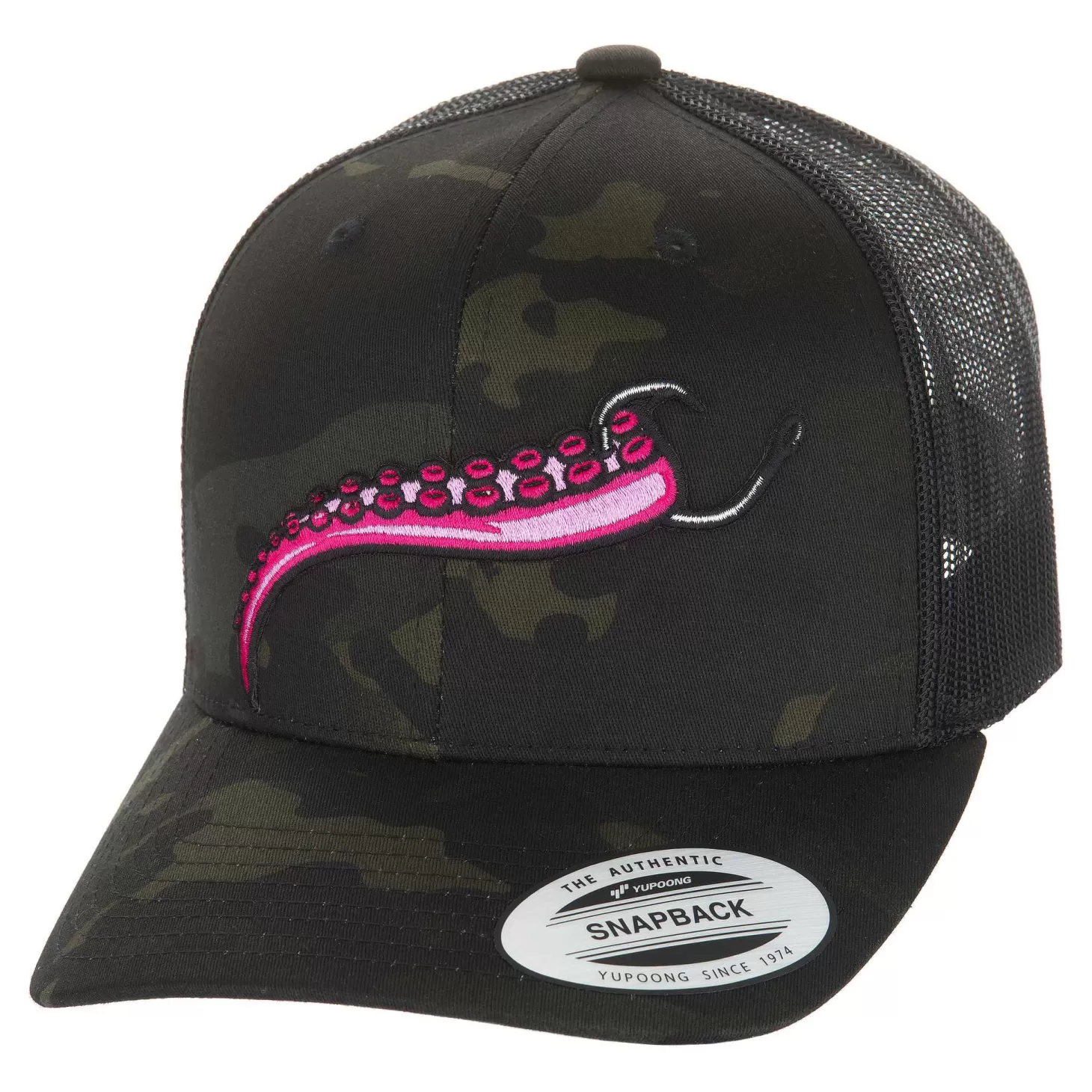 Hifishgear HFG - Pink Tako MultiCam® Black Classic Snapback Trucker Hat