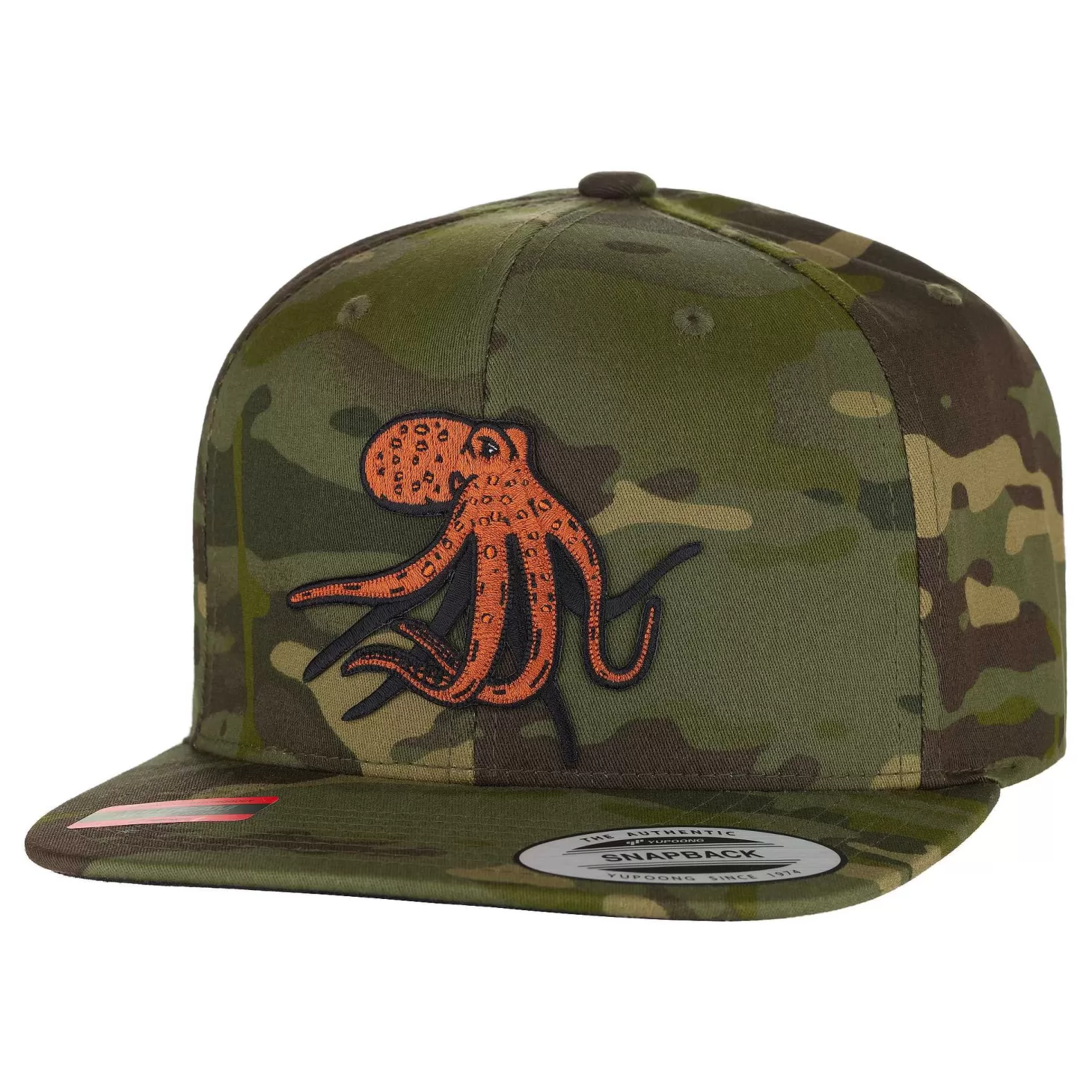 HiFishGear HFG - Tako Tropic Multicam® Flatbill Snapback Hat