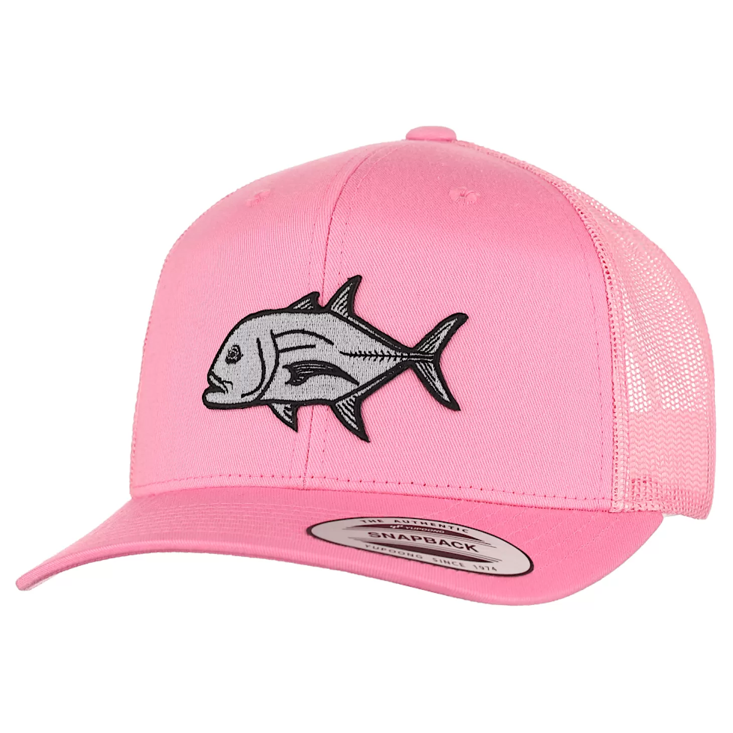 HiFishGear HFG - Ulua Pink Snapback Trucker Hat