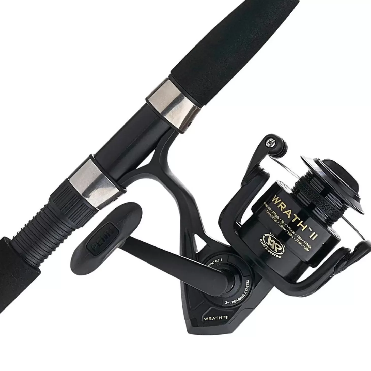 Penn Wrath II Spinning Rod & Reel Combo