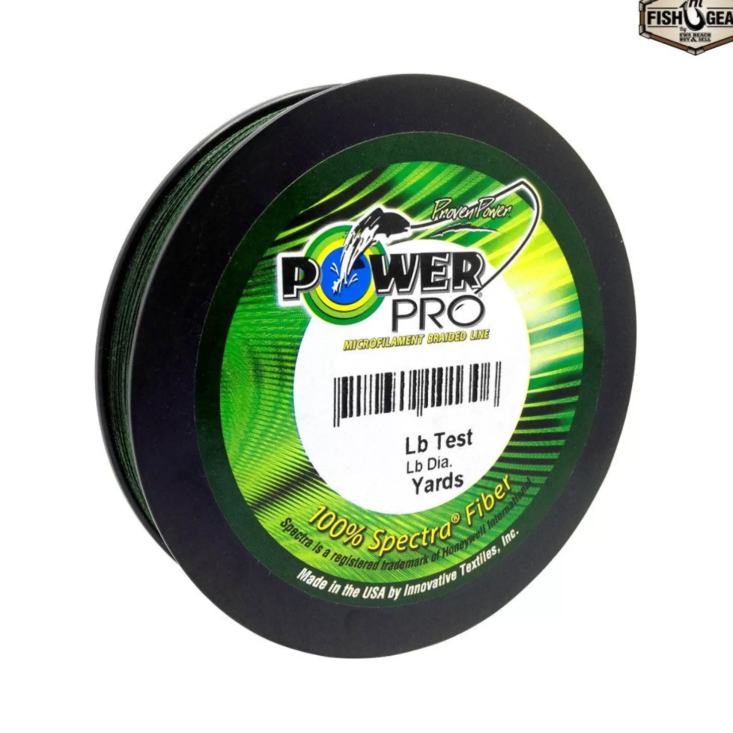 PowerPro Spectra Fiber Braided Line Moss Green