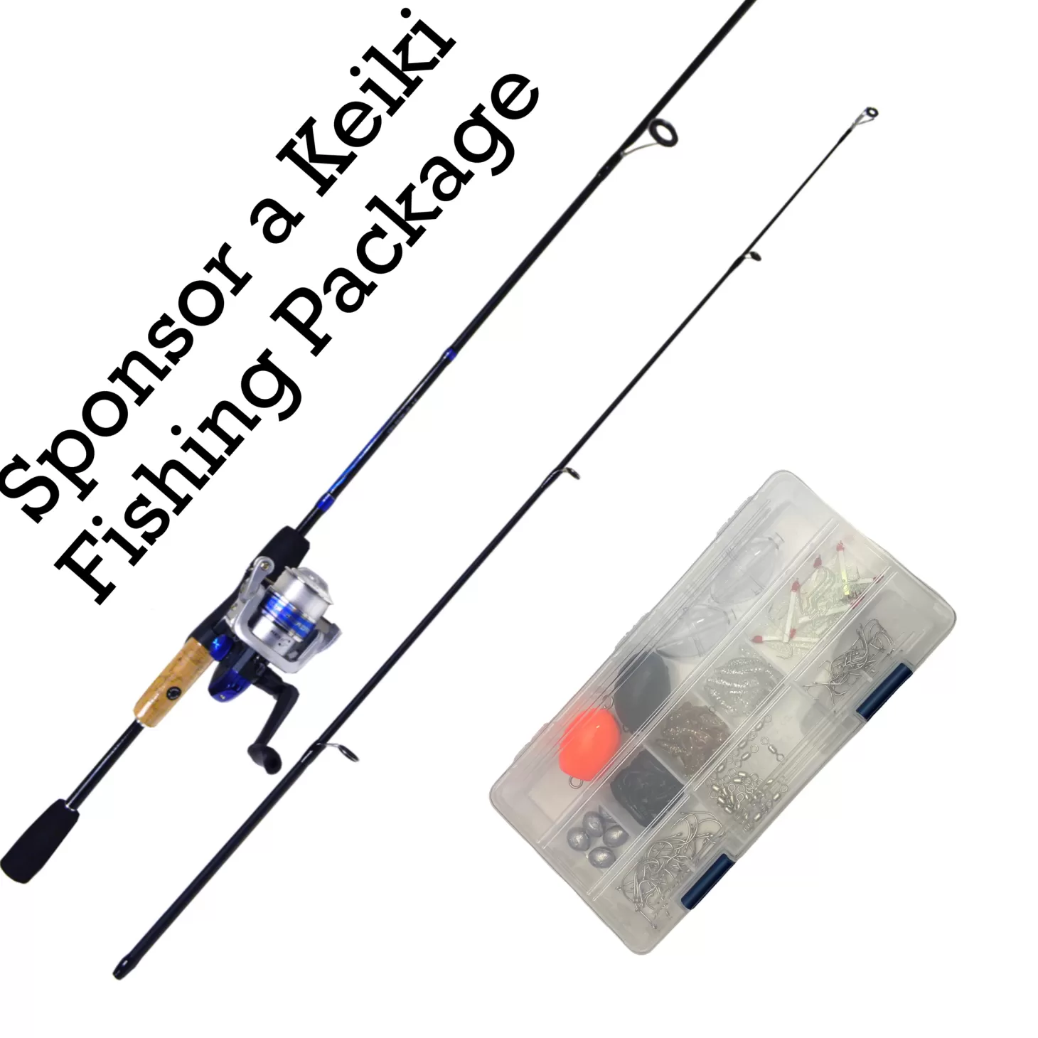 Multi-Brand Combo Sponsor A Keiki Fishing Package 4/13/24 (Donation, Does Not Ship)