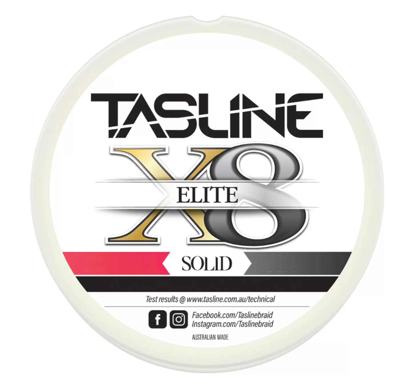 Tasline Elite White Braid