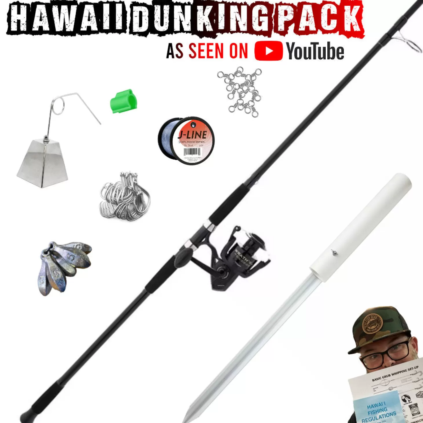 Multi-Brand Combo The Hawaii Dunking Pack - Complete Surf Fishing Package